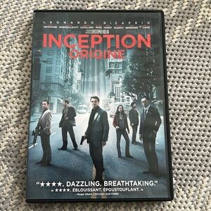 Inception Origine DVD 4/$20